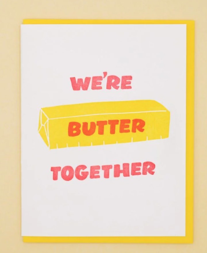 Butter Together Card
