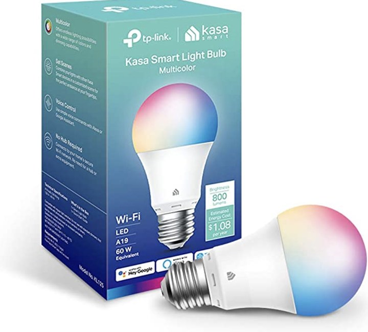 Kasa Smart Light Bulb Multicolor