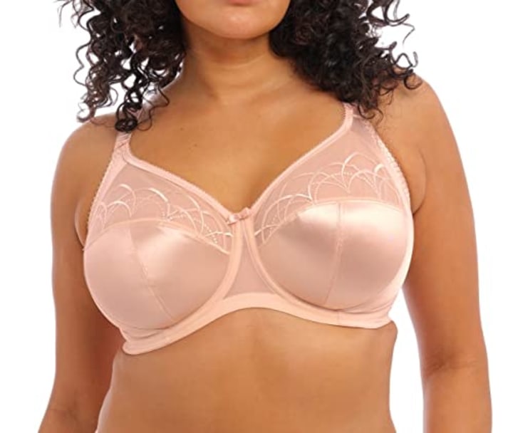 Elomi Women&#039;s Plus-Size Cate Underwire Full Cup Banded Bra,Latte,38DD UK/38DD US