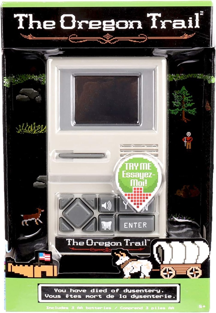 The Oregon Trail Handheld Arcade Game