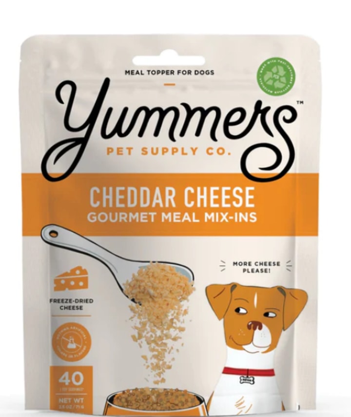 Freeze-Dried Cheddar Cheese Gourmet Meal Mix-In