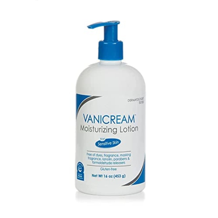 Vanicream Moisturizing Lotion with Pump | Fragrance and Gluten Free | For Sensitive Skin | 16 Ounce (Pack of 1)