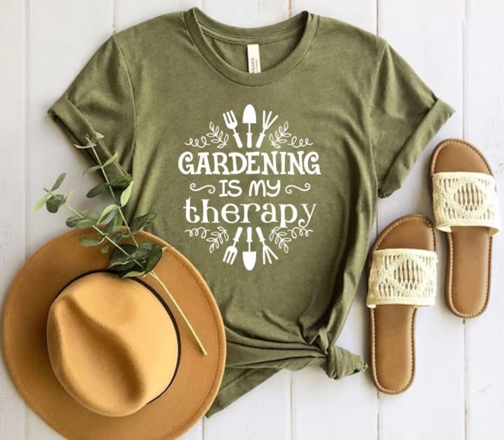 Gardening Is My Therapy T-Shirt