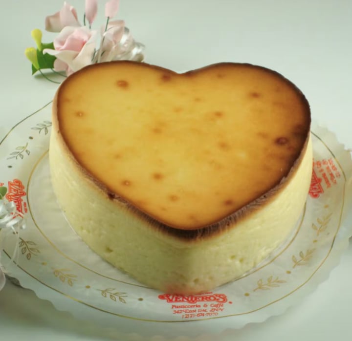 Heart-Shaped New York Cheesecake