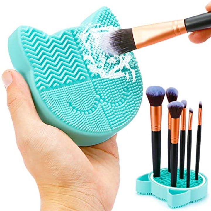 TailaiMei 2-in-1 Makeup Brush Cleaning Mat