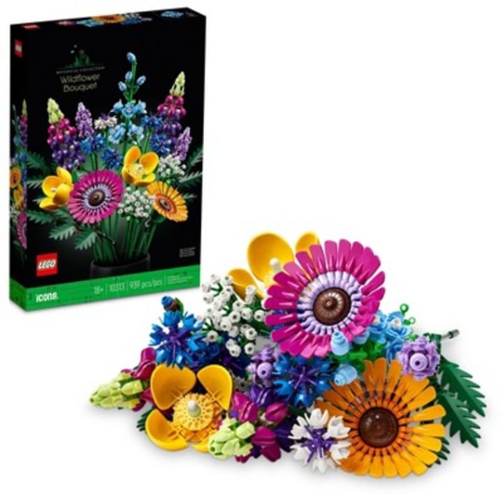 LEGO Icons Wildflower Bouquet 10313 Building Set