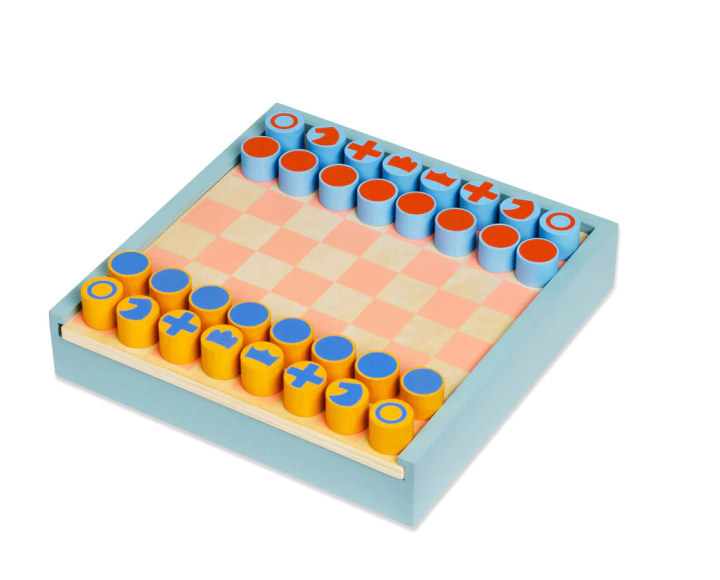 Burke Décor 2-in-1 Chess & Checkers Set