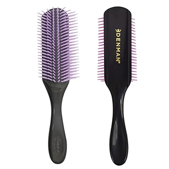 MAJESTIQUE Hair Brush Set 4Piece Collection  Flat Round Tail Comb   Wide Tooth Comb  Ideal for Women  Men Great on Wet or Dry Hair   GrayBlack  JioMart