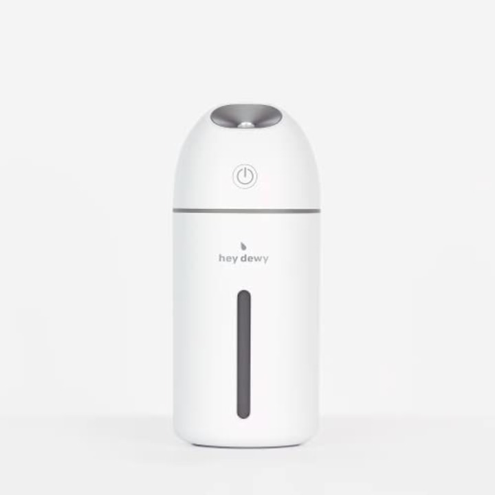 Hey Dewy Wireless, Rechargeable, Self-Care, Skin-Nourishing, Hydrating, Portable Cool Mist Humidifier (Pearl)