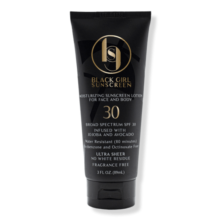 Black Girl Sunscreen Moisturizing Lotion SPF 30