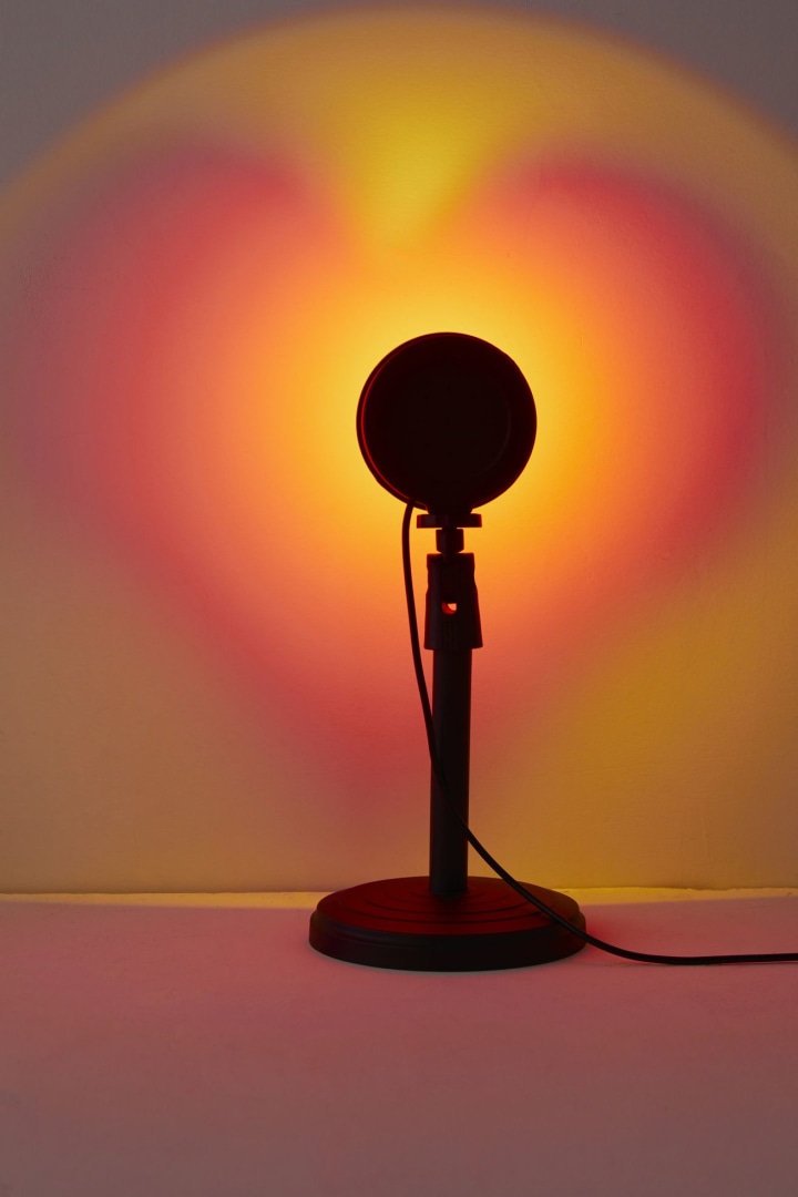 Brilliant Ideas Iridescent Sunset Projection Lamp