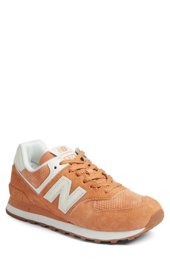 New Balance 574 Sneaker in Sepia at Nordstrom, Size 6