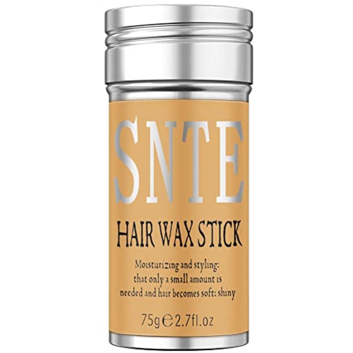 Samnyte Hair Wax Stick, Wax Stick for Hair Wigs Edge Control Slick Stick Hair Pomade Stick Non-greasy Styling Wax for Fly Away &amp; Edge Frizz Hair 2.7 Oz