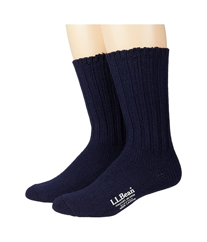 L.L.Bean Merino Wool Ragg Socks (Set of 2)