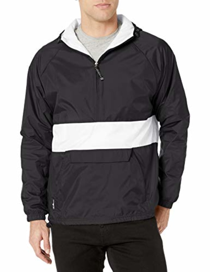 Charles River Apparel Adult &amp; Water-Resistant Pullover Jacket