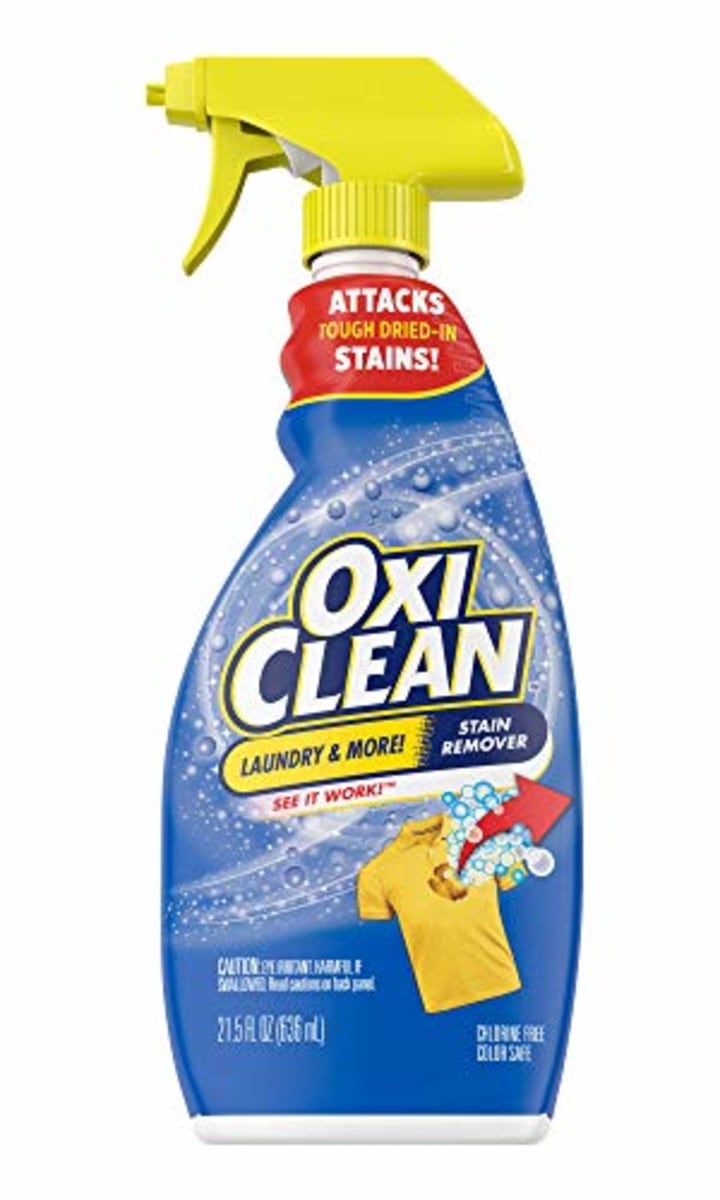 OxiClean Laundry Stain Remover Spray, Laundry Spot Stain Remover for Clothes, 21.5 Fl Oz
