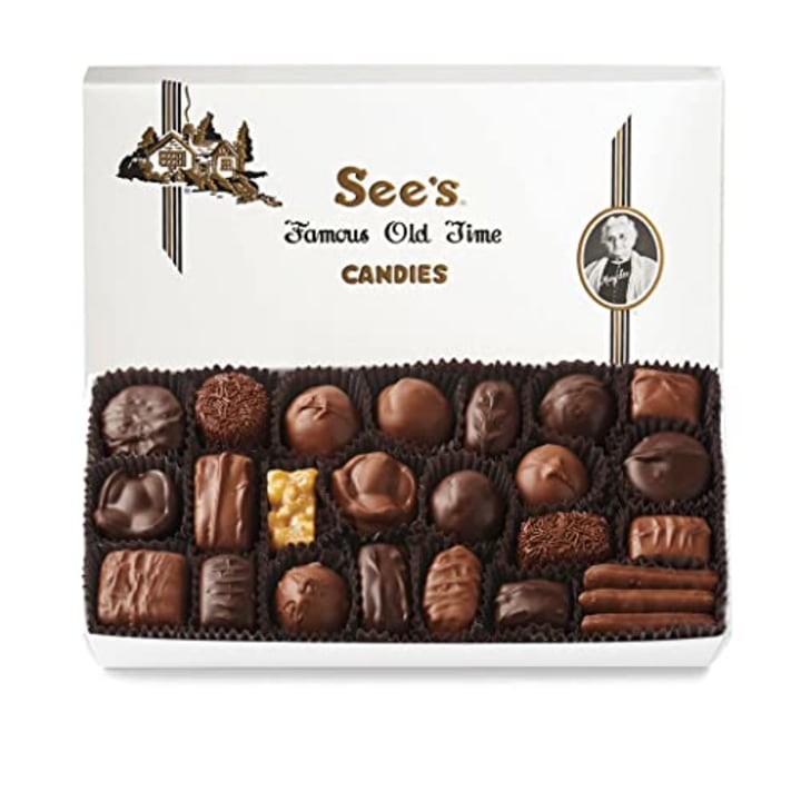 See&#039;s Candies Assorted Chocolates (1 Pound, White Wrap)
