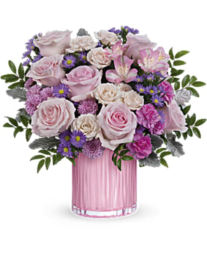 Teleflora&#039;s Rosy Pink Bouquet