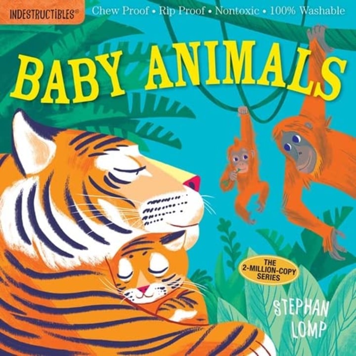 Indestructibles: Baby Animals: Chew Proof ? Rip Proof ? Nontoxic ? 100% Washable (Book for Babies, Newborn Books, Safe to Chew)