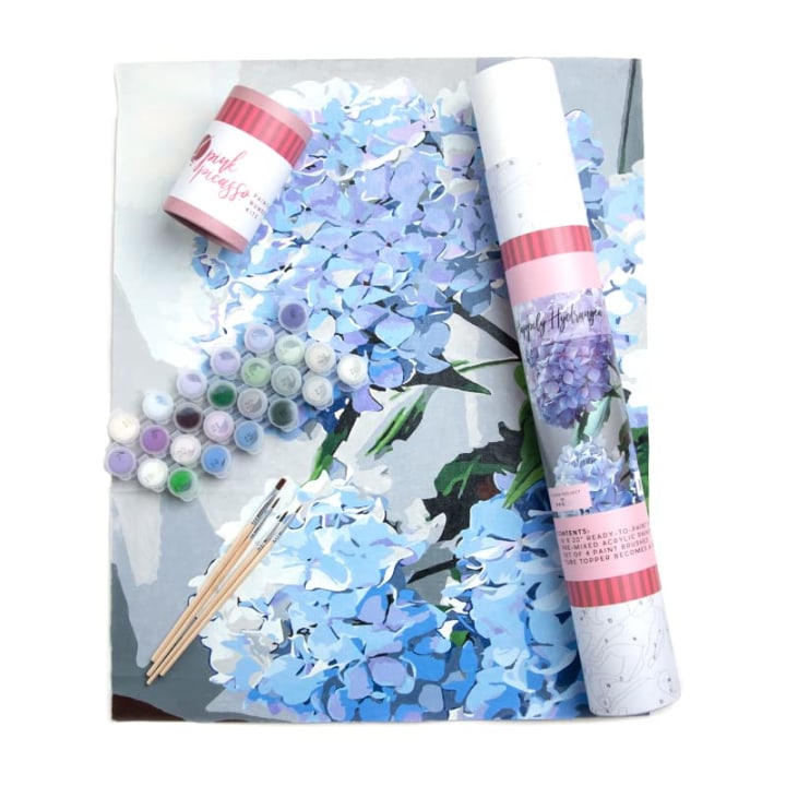 Happily Hydrangea Paint By Numbers Kit