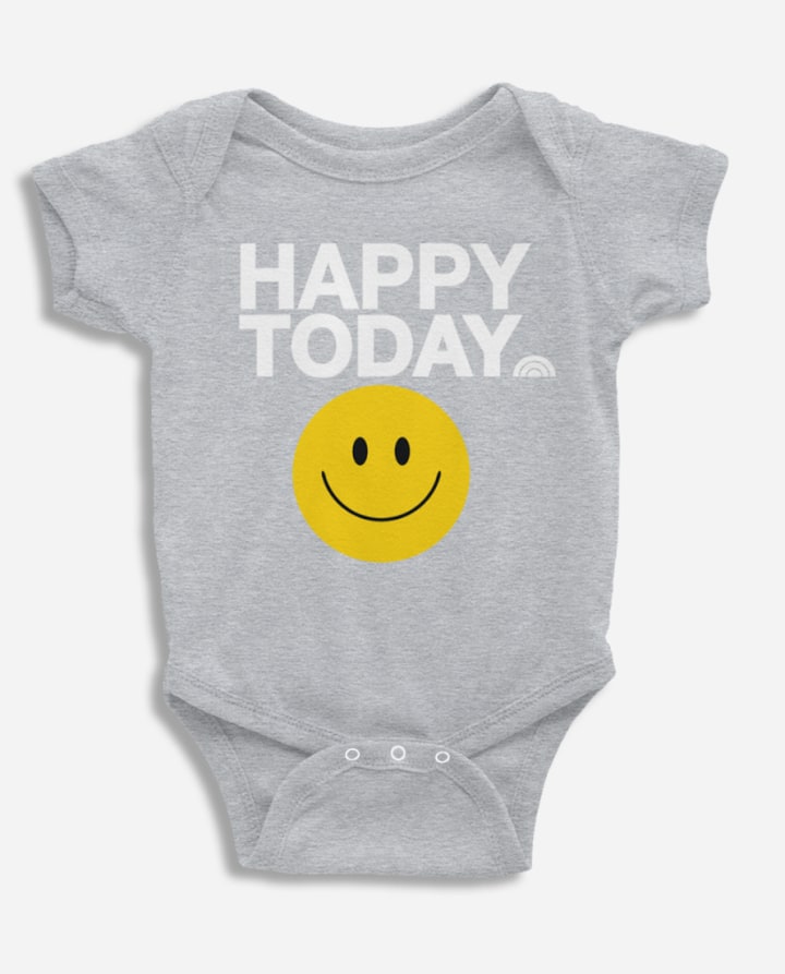 Happy Today Baby Onesie