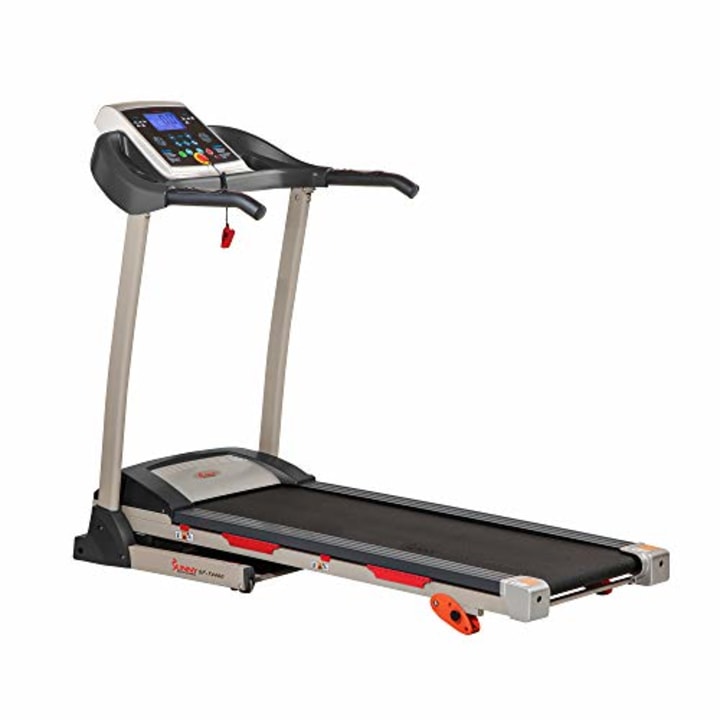 Sunny Health &amp; Fitness Folding Treadmill. How to stay safe on a treadmill at home and alternative options to consider.