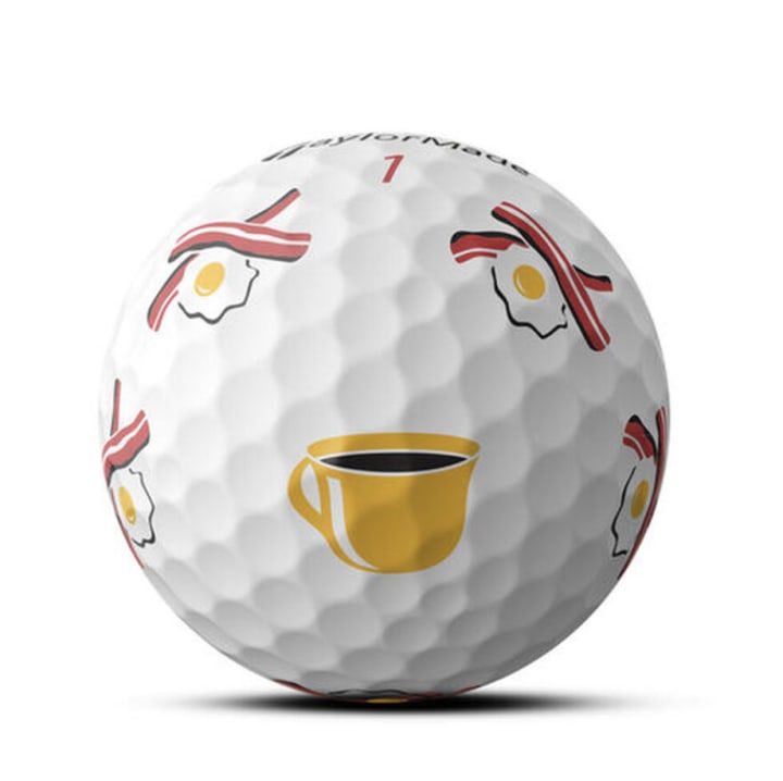 Bacon and Eggs Golf Balls