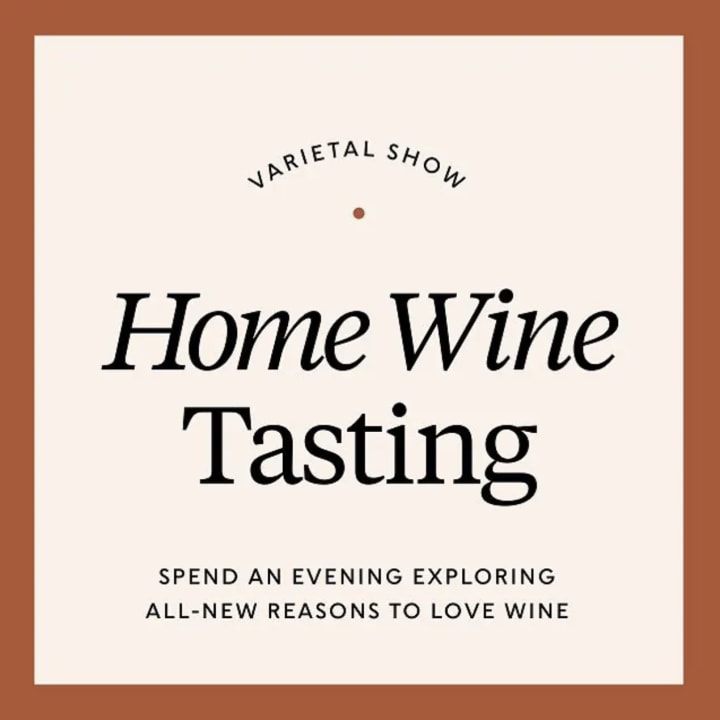 At-Home Wine Tasting Event