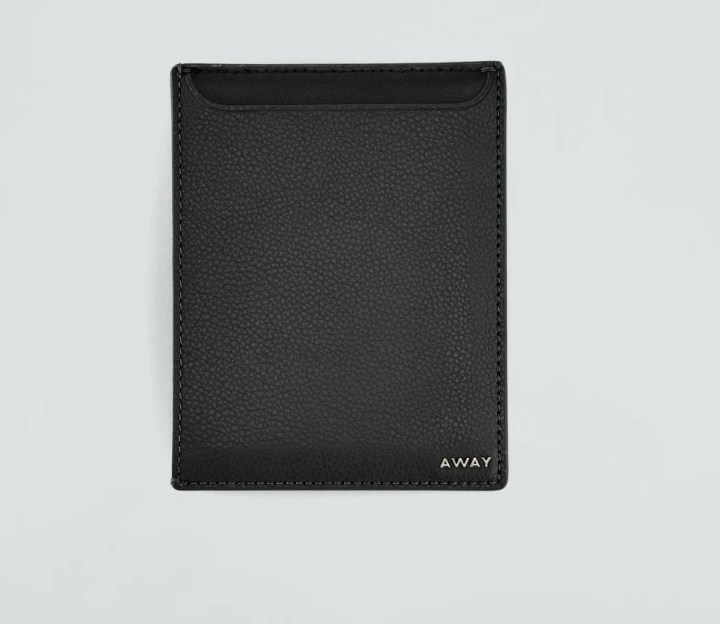 Passport Wallet in Black Leather