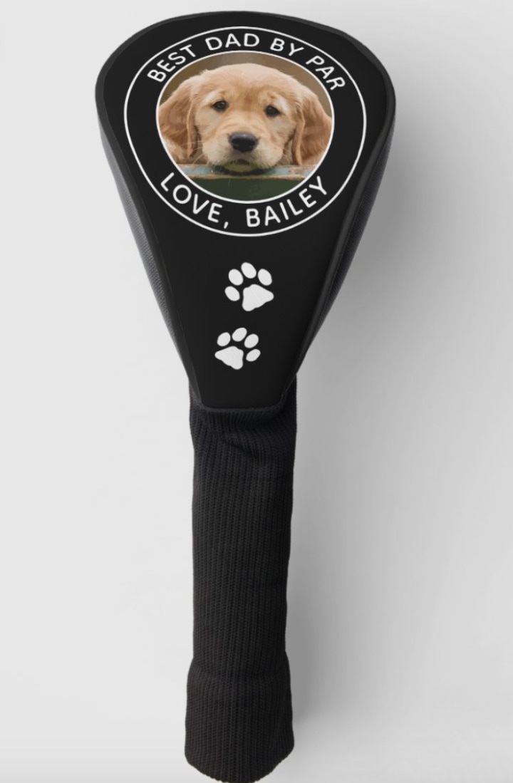 Custom Dog Photo Golf Head Cover