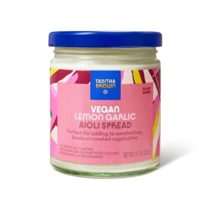 Vegan Lemon Garlic Aioli Spread