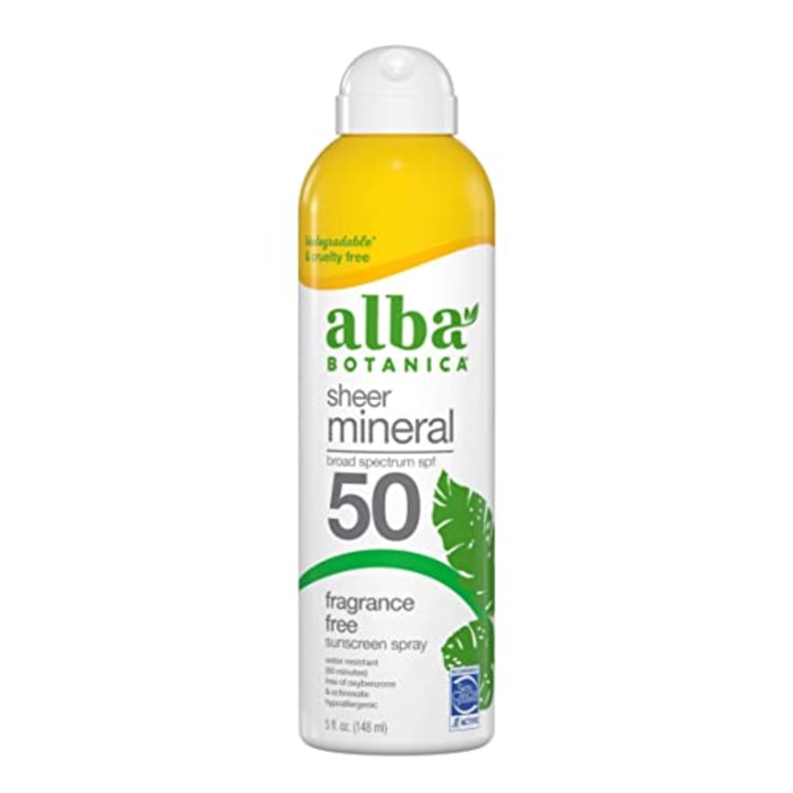 Alba Botanica Sheer Mineral Sunscreen Spray