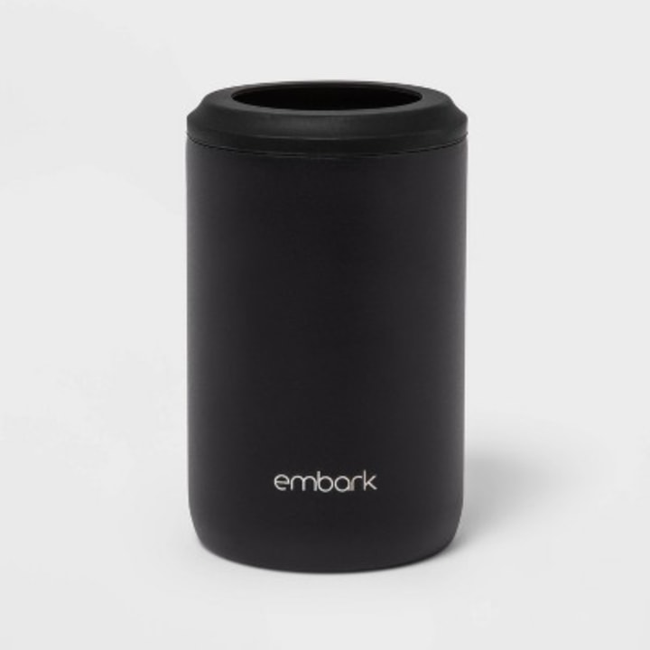 12-Ounce Stainless Steel 2-in-1 Can Cooler