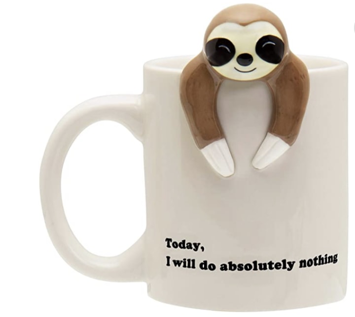 Funny Sloth Coffee Mug