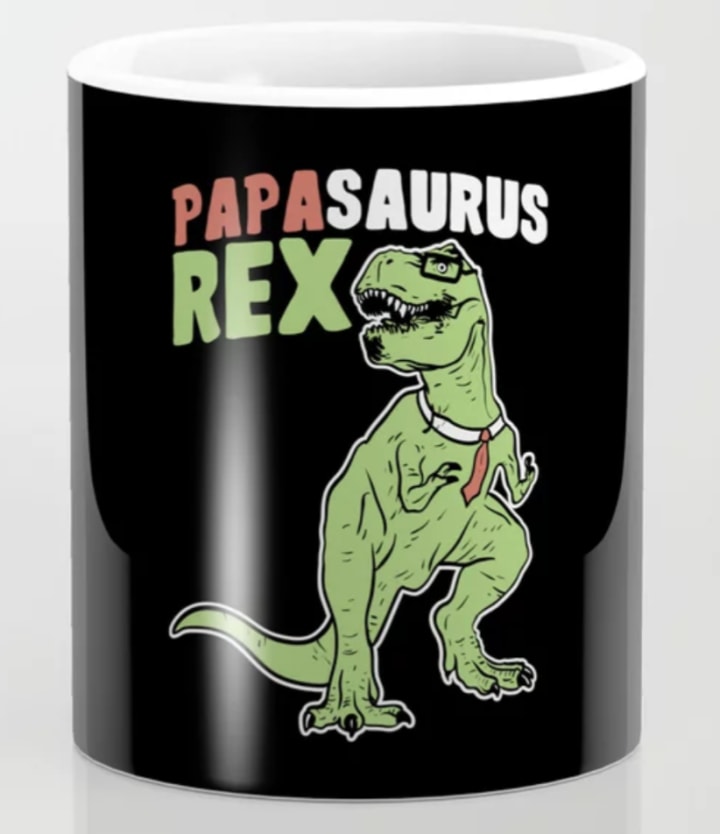 "Papasaurus Rex" Mug