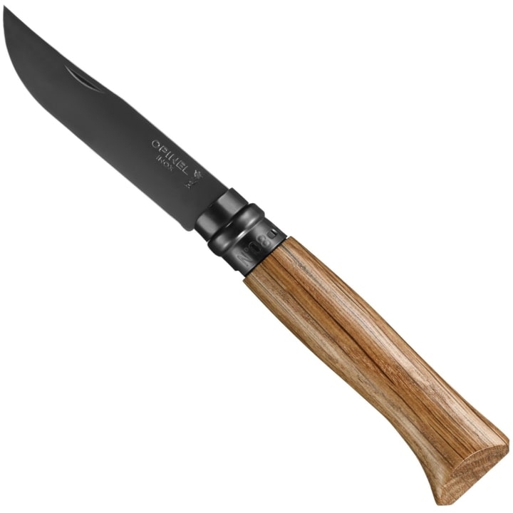 Opinel Black Oak Folding Knife