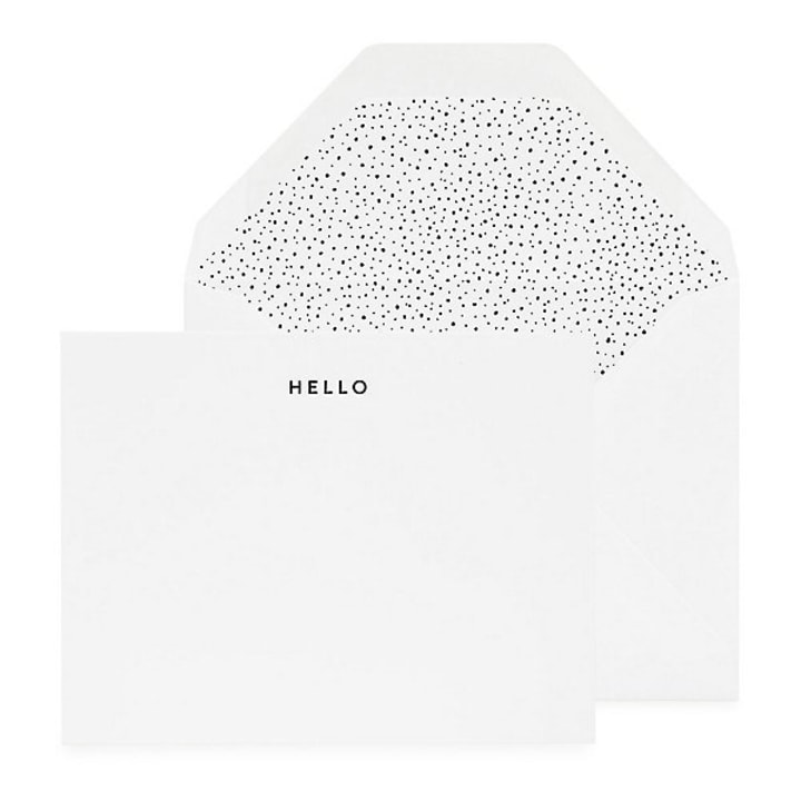 Hello Speckle Dot Stationery Set