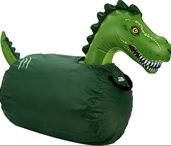 Bouncy Hopper Green T-Rex
