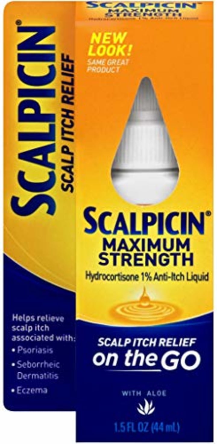 Scalpicin Maximum Strength Scalp Itch &amp; Dandruff Relief Treatment