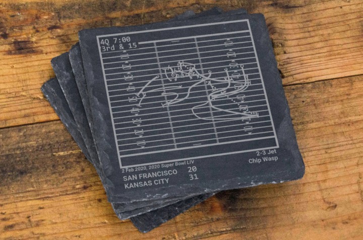Slate Coasters (Set of 4)
