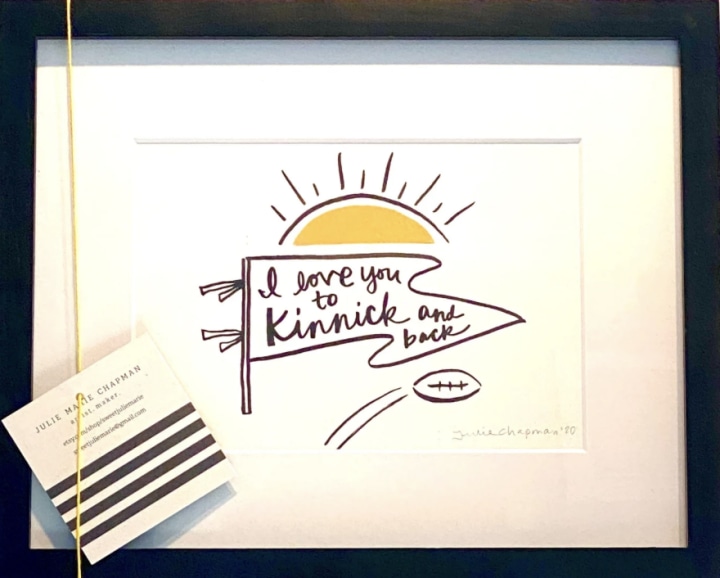 Framed Kinnick Print