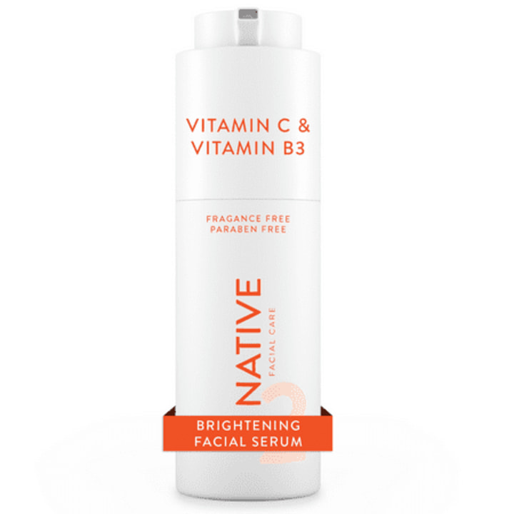 Native Brightening Vitamin C and Niacinamide Facial Serum, Fragrance Free - 1 fl oz