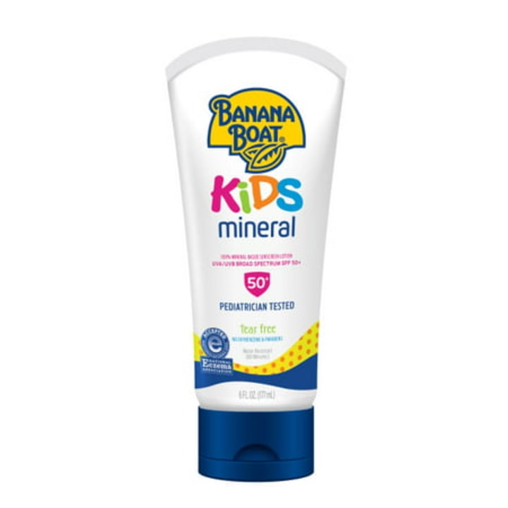 Banana Boat Kids 100% Mineral Sunscreen Lotion SPF 50