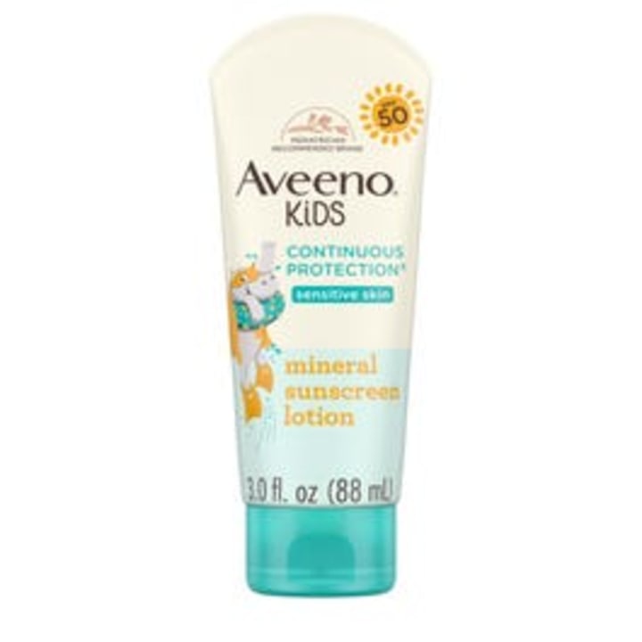 Aveeno Kids Continuous Protection Mineral Sunscreen SPF 50