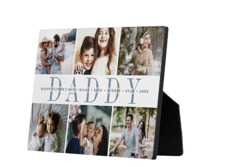 Custom Father's Day Photo Collage