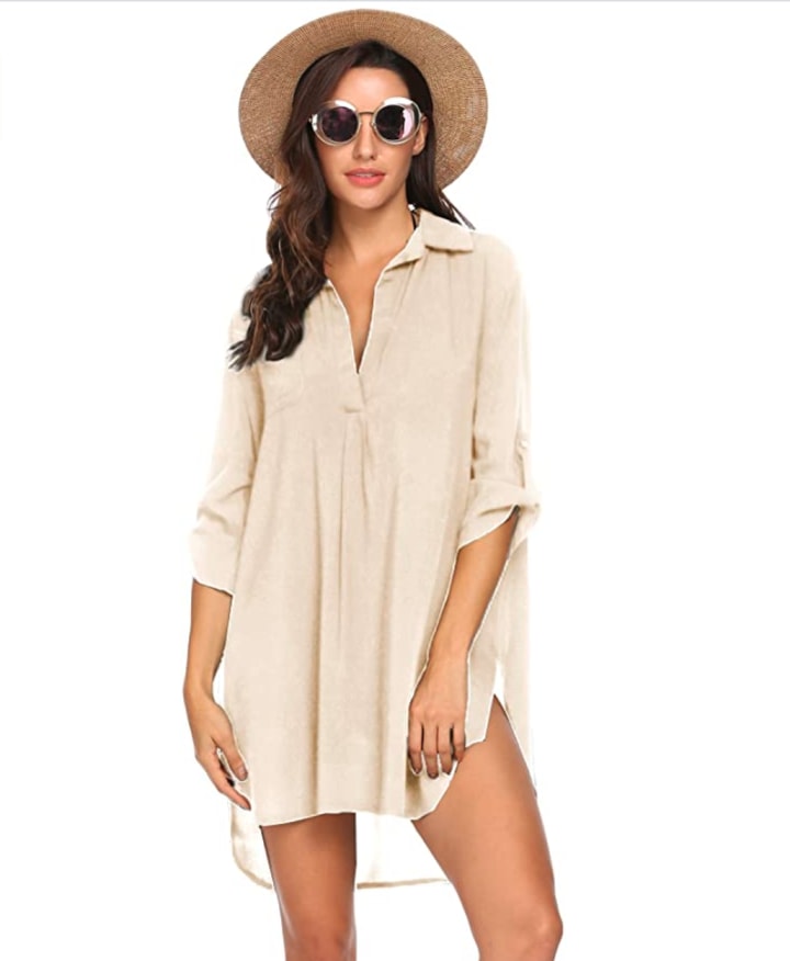 Swimsuit Beach Cover-Up Shirt
