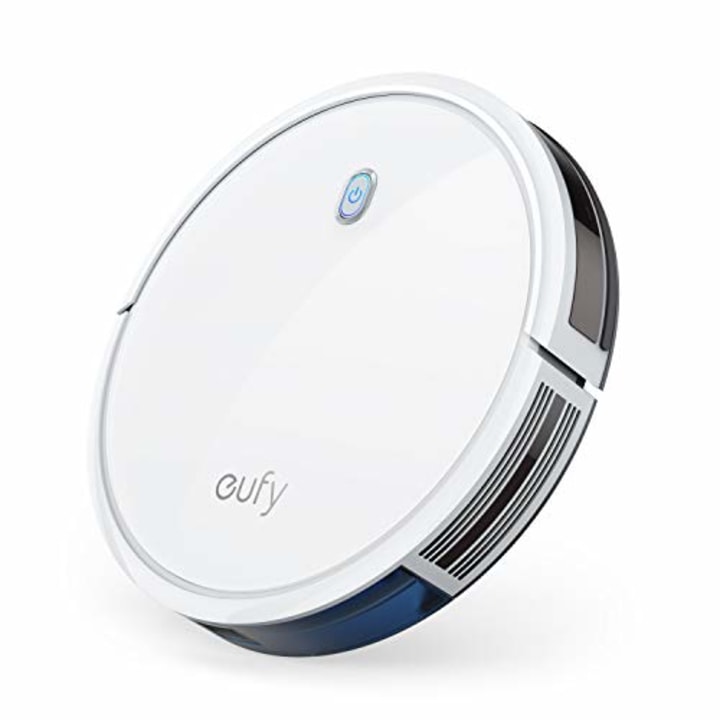 eufy by Anker,BoostIQ RoboVac 11S (Slim), Robot Vacuum Cleaner, Super-Thin, 1300Pa Strong Suction, Quiet, Self-Charging Robotic Vacuum Cleaner, Cleans Hard Floors to Medium-Pile Carpets