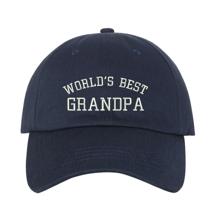 &quot;World&#039;s Best Grandpa&quot; Baseball Cap