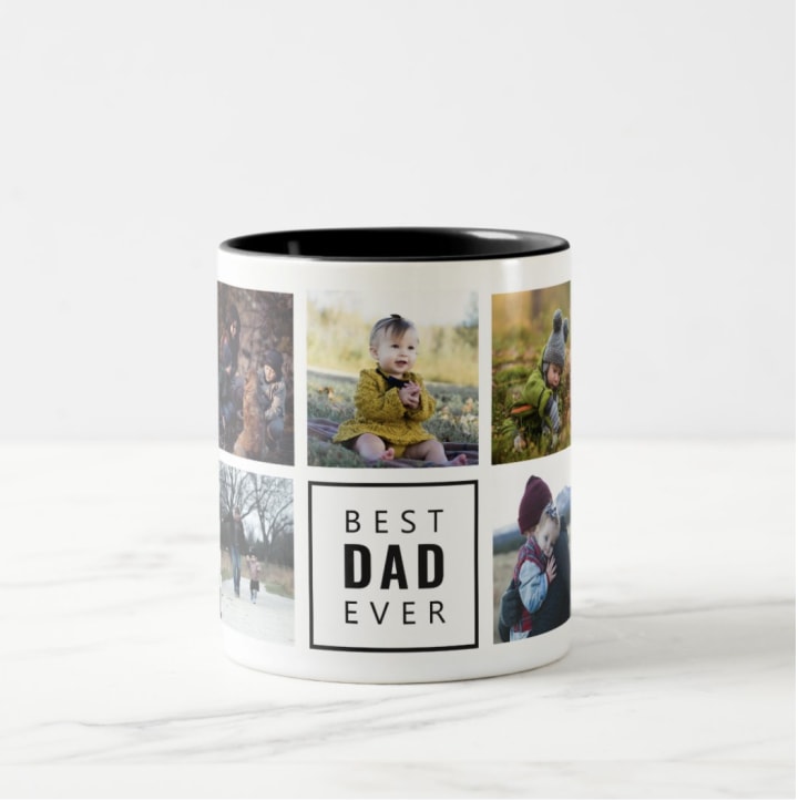 Zazzle Best Dad Ever Custom Photo Mug