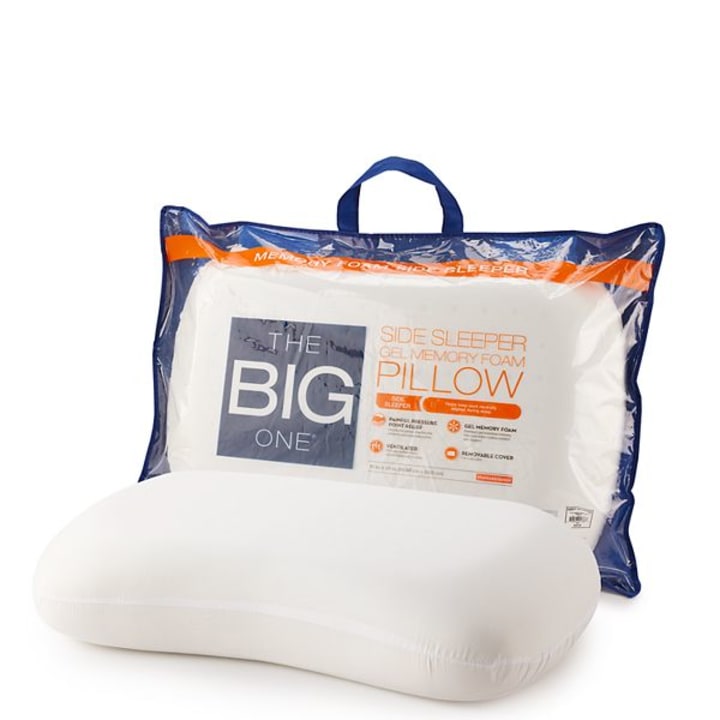The Big One(R) Gel Memory Foam Side Sleeper Pillow